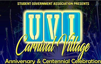 Logo of UVI's Carnival Village Anniversary and Centennial Celebration 